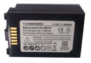 Battery for Motorola Symbol MC70 3600mAh Replaces 82-71364-01 - Click Image to Close